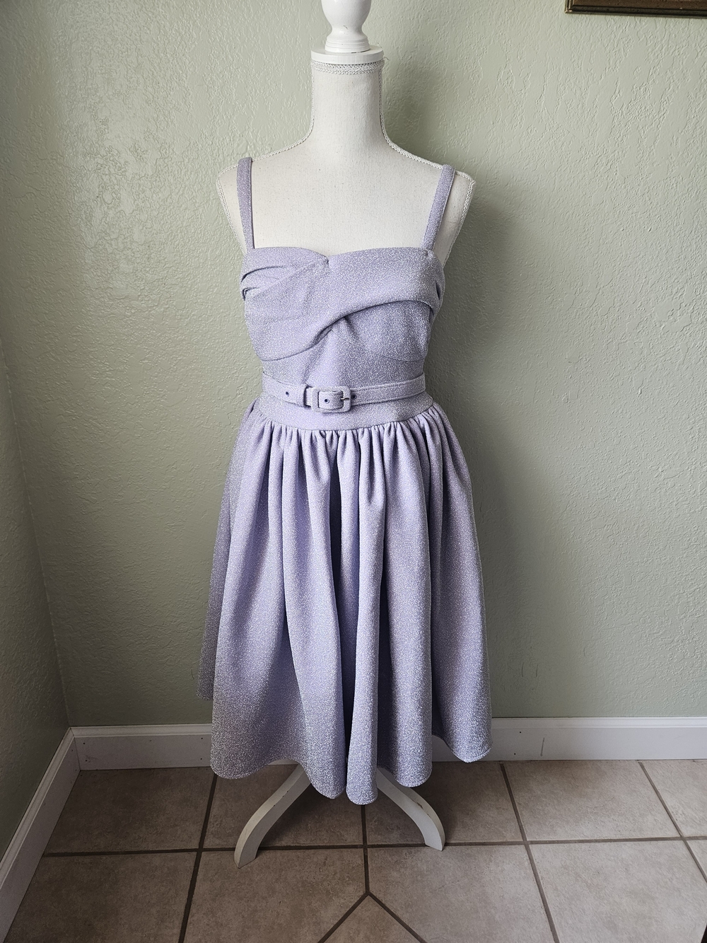 Jawbreaker Swing Dress In Lavender